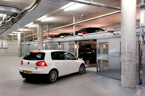 Plateforme pour parking 3 niveaux - Combilift 543 - Otto Wöhr GmbH