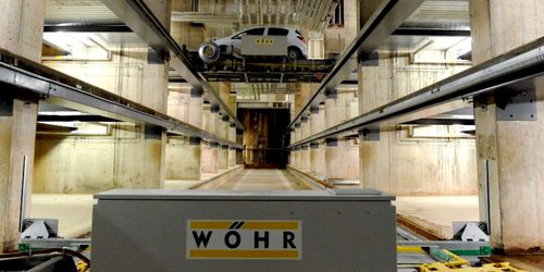 Plateforme pour parking inclinable - Multiparker 760 - Otto Wöhr GmbH - à 2 niveaux
