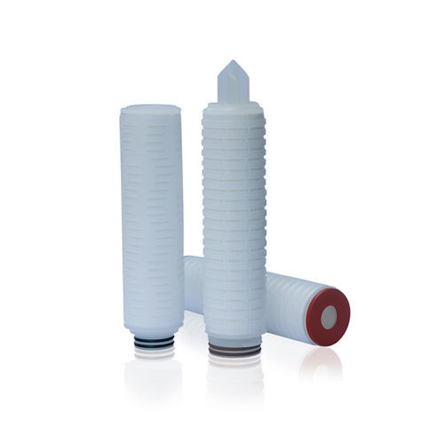 Cartouche filtrante en PTFE - STERIPleat Teflour - Siga Filtration - pour produits chimiques / pour produits alimentaires / pour filtration fine