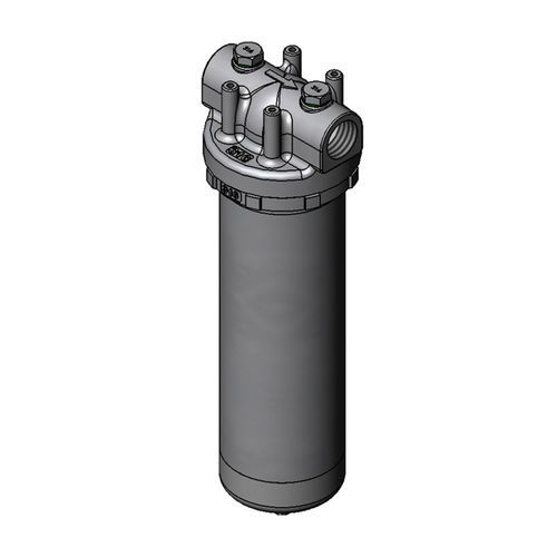 Carter de filtre monocartouche - acuraLine 1FU - Siga Filtration - pour eau / pour produits chimiques / en acier inoxydable