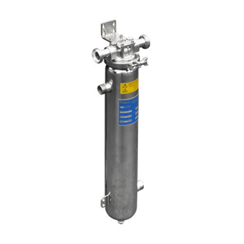 Carter de filtre en ligne - Siga Filtration - monocartouche / pour produits chimiques / en acier inoxydable