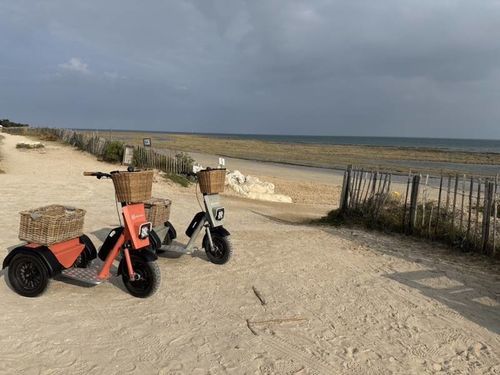 Scooter électrique de manutention - Lifestyle - COBRANE DESIGN - pour industrie propre