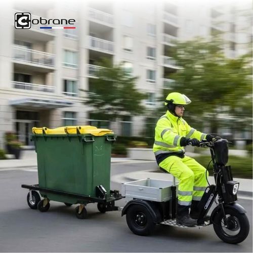 Triporteur - U2 - COBRANE DESIGN - électrique / de manutention / de remorquage