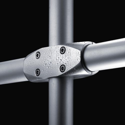 Connecteur de tube en croix - 2041 - Ernst Brinck & Co. GmbH - en aluminium / à visser