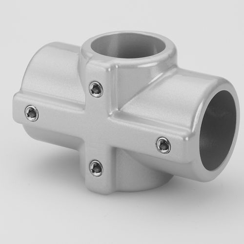 Connecteur de tube en croix - 3365 - Ernst Brinck & Co. GmbH - en aluminium / à visser