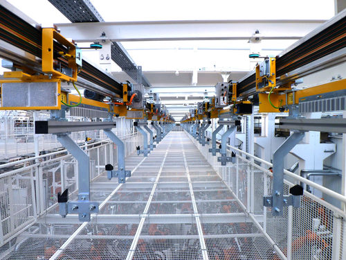 Convoyeur monorail - KB135  - ROFA Group - modulaire / compact / de profilés
