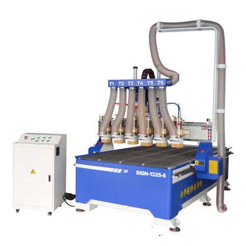 Détoureuse CNC - 1325 - Jinan Sign CNC Equipment Co., Ltd - 3 axes / multibroche