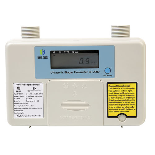 Débitmètre à ultrasons - BF-2000 - Cubic Instruments (Wuhan) Ltd. - volumique / pour biogaz