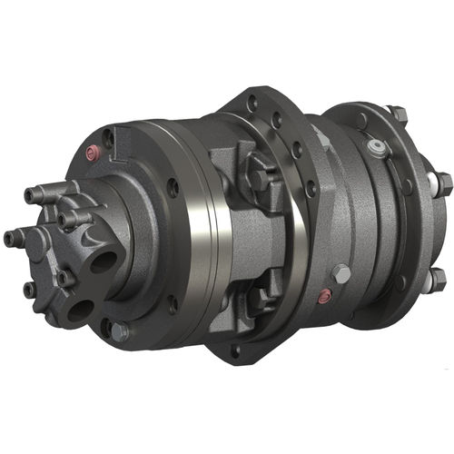 Moteur roue hydraulique à engrenage - BD1 + WR6B - SAI Motori Idraulici - compact / à double cylindrée