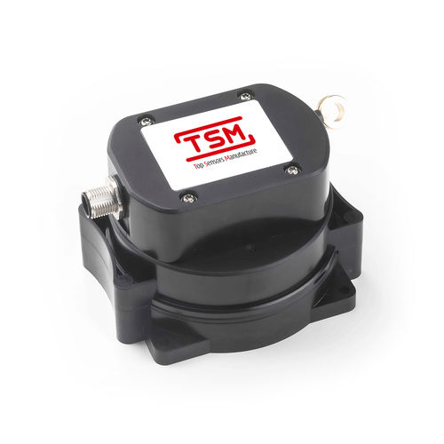 Transducteur de déplacement CANopen - CET5 CANopen - TSM SENSORS SRL - à câble / sans contact / à effet Hall