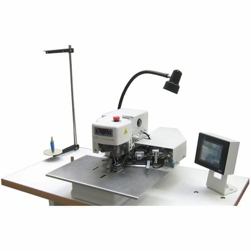 Machine à coudre point de chaînette - S-4001 ISBH Indexer - AMF Reece CR, s.r.o. - pour boutonnières / fixe / électronique