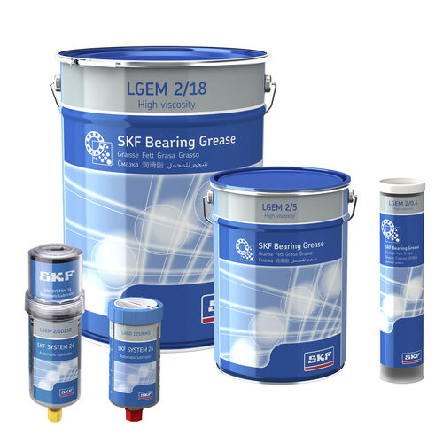 Graisse à forte viscosité - LGEM 2 - SKF Maintenance,Lubrication and Power Transmission - de lubrification / au lithium / à base d'huile minérale