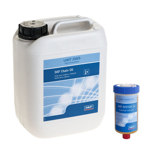 Huile haute température - LHHT 250 - SKF Maintenance,Lubrication and Power Transmission - de lubrification / synthétique / pour chaîne