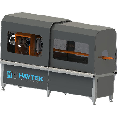 Machine à scier circulaire - HFC 110  - HF HAYTEK PLASTIC AND PLASTIC MACHINERY CO - pour plastique / pour tuyaux