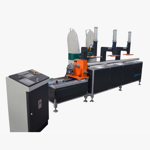 Mortaiseuse verticale pour tubes en PE - HDWS1 330 - HF HAYTEK PLASTIC AND PLASTIC MACHINERY CO