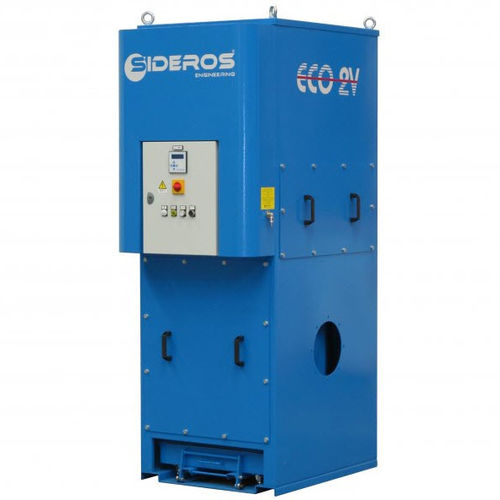 Dépoussiéreur à cartouche - Eco2v - SIDEROS Engineering - décolmatage à contre-courant / compact / autonettoyant