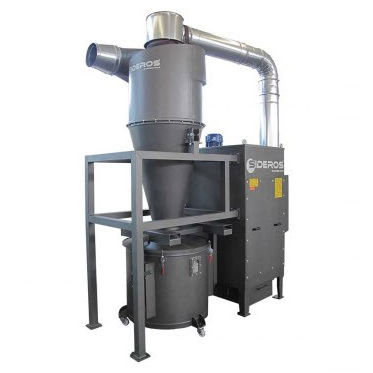 Dépoussiéreur à cartouche - SIDEROS Engineering - décolmatage à contre-courant / compact / autonettoyant