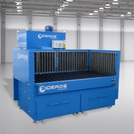 Table aspirante pour meulage - WeldTab - SIDEROS Engineering - pour le soudage / pour découpe au plasma / pour le ponçage