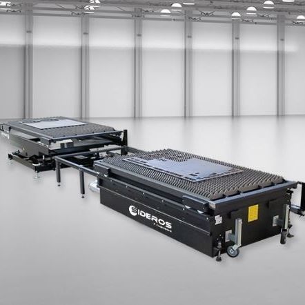 Table aspirante pour découpe laser - Lasertab - SIDEROS Engineering - pour le dépoussiérage / de dépollution / compact