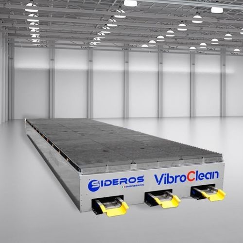 Table aspirante pour découpe au plasma - Vibroclean - SIDEROS Engineering - autonettoyant
