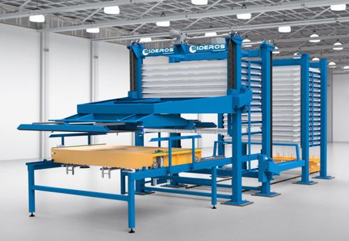 Système de chargement et déchargement pour la découpe - Loadmaster  - SIDEROS Engineering - de plaques / de vide / pour système de rangement