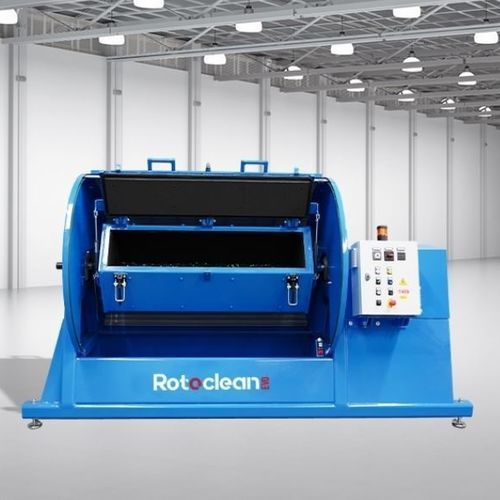 Tonneau d'ébavurage de finition - Rotoclean EVO - SIDEROS Engineering - compact / à tambour rotatif