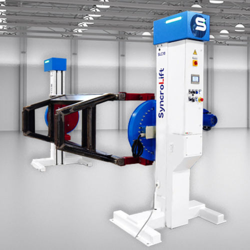 Positionneur à colonnes - Syncrolift - SIDEROS Engineering - hydraulique / électromécanique / motorisé