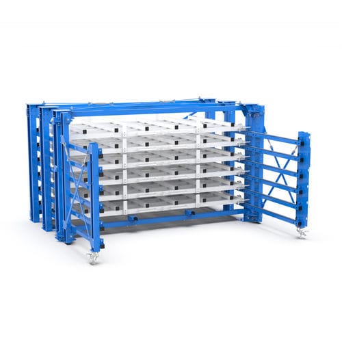 Ratelier de stockage pour tôle métallique - SmartRack - SIDEROS Engineering - en acier