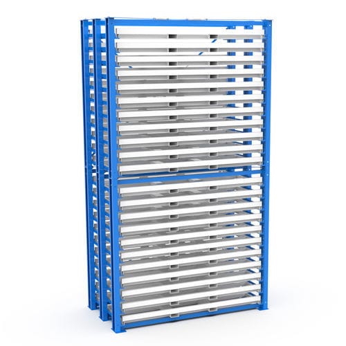 Ratelier de stockage pour tôle métallique - SIDEROS Engineering