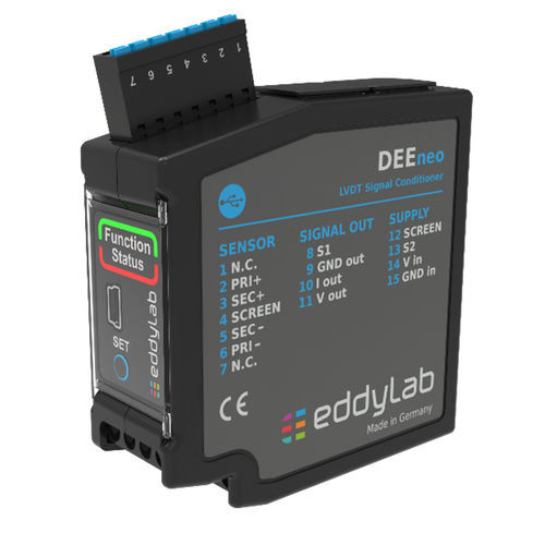 Conditionneur de signal numérique - DEEneo - eddylab GmbH - 4-20 mA / USB / sur rail DIN