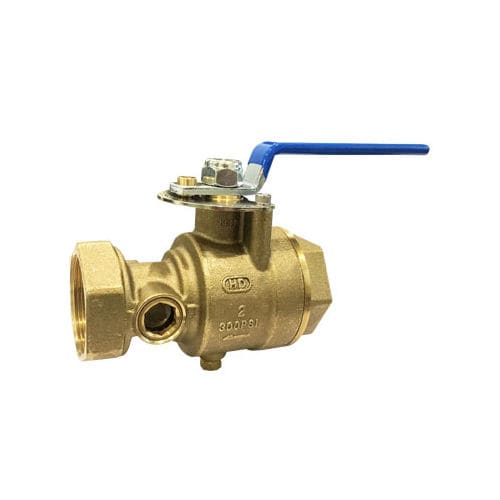 Vanne à boisseau sphérique - HD series - HD FIRE PROTECT PVT. LTD. - manuelle / de vidange / pour l'eau