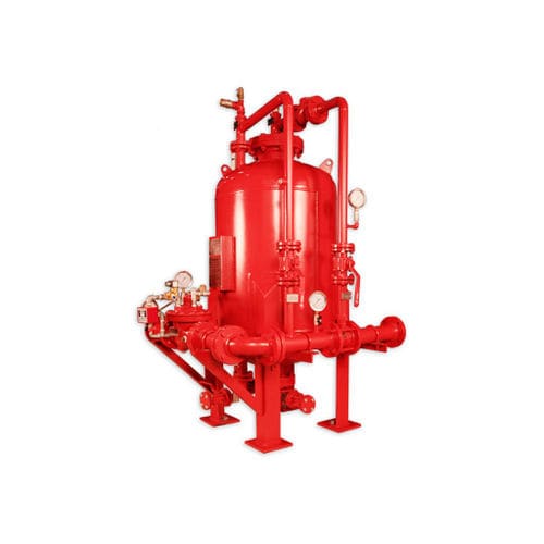 Réservoir d'eau - HD FIRE PROTECT PVT. LTD. - pour mousse / en acier inoxydable / vertical