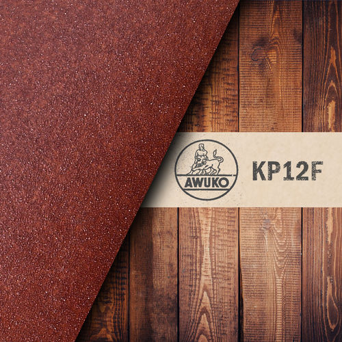 Abrasif en oxyde d'aluminium - KP12F - AWUKO ABRASIVES Wandmacher GmbH & Co. KG - en papier F / antistatique / pour le bois