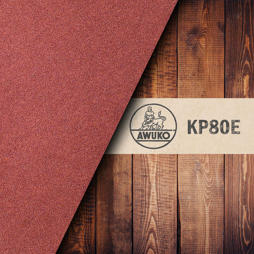 Abrasif en oxyde d'aluminium - KP80E - AWUKO ABRASIVES Wandmacher GmbH & Co. KG - en papier E / antistatique
