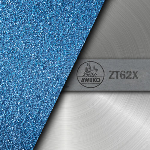 Abrasif en corindon de zirconium - ZT62X - AWUKO ABRASIVES Wandmacher GmbH & Co. KG - en coton / pour le bois / pour le métal