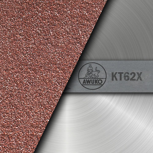 Abrasif en oxyde d'aluminium - KT62X - AWUKO ABRASIVES Wandmacher GmbH & Co. KG - en coton / pour le métal