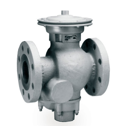 Vanne à membrane - 2180  - AMOT - à commande pneumatique / d'arrêt / pour gaz