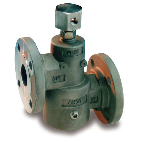 Vanne à membrane - 4418F  - AMOT - à commande pneumatique / d'arrêt / pour diesel
