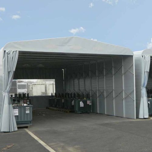 Bâtiment modulaire - Maxi Box - Tecnoindustriale s.r.l. - démontable / de stockage / en aluminium