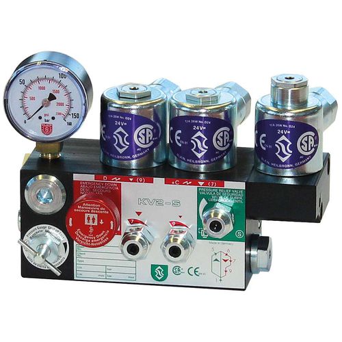Vanne à commande hydraulique - KV 2S - Blain Hydraulics GmbH - pour ascenseur