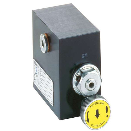 Vanne manuelle - HX - Blain Hydraulics GmbH - pour ascenseur / de secours