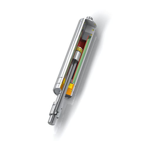 Ressort à gaz en acier inoxydable - GZ-15 series - ACE Stoßdämpfer GmbH - pour l'automobile / à usage industriel / de traction