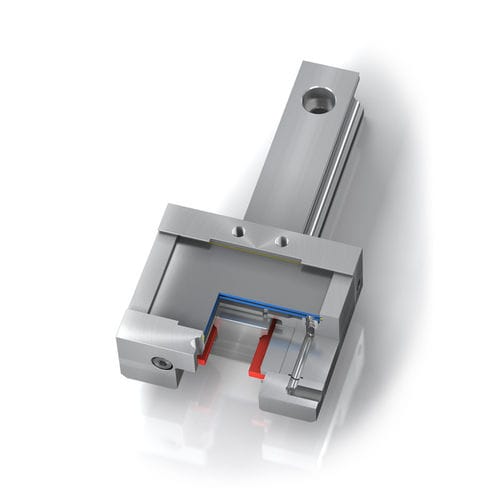 Élément de serrage pneumatique - SLK series - ACE Stoßdämpfer GmbH - mécanique / de rail / pour guidage linéaire