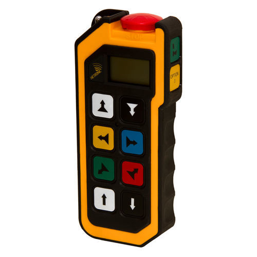 Télécommande sans fil - ERGO F - Hetronic, Inc. - à boutons / industrielle / à 8 boutons