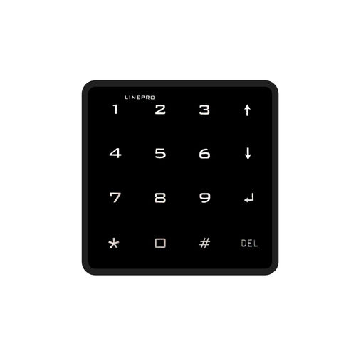 Clavier numérique 15-touches - LP 3671 - LINEPRO CONTROLS PVT.LTD - encastrable / en acrylique / USB