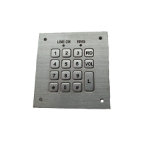 Clavier numérique 15-touches - LP 3554 - LINEPRO CONTROLS PVT.LTD - encastrable / antivandalisme / sur mesure