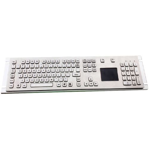 Clavier encastrable - LP 3387 TP - LINEPRO CONTROLS PVT.LTD - rackable / à touches mécaniques / 2 touches de souris