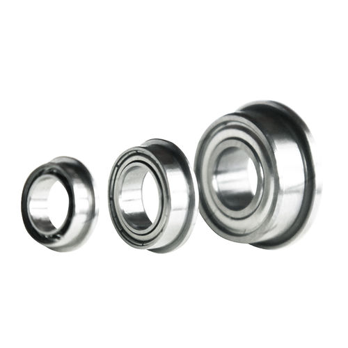 Palier lisse à bride - F series - NINGBO SHILONG BEARING CO., LTD - en acier chromé