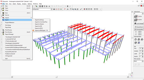 Logiciel d'analyse de structure - BIM Expert - BuildSoft - de modélisation / de calcul / BIM