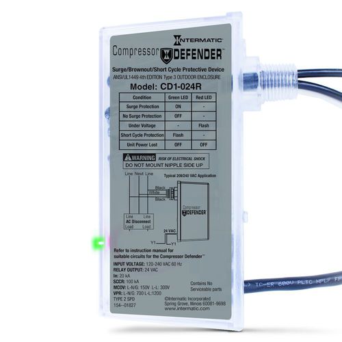 Parafoudre de type 2 - CD1-024R - Grässlin by Intermatic - contre les surtensions / d'extérieur / à varistance